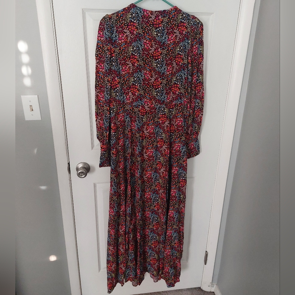 Boden Multicolor Floral Maxi Dress - Picture 2 of 4